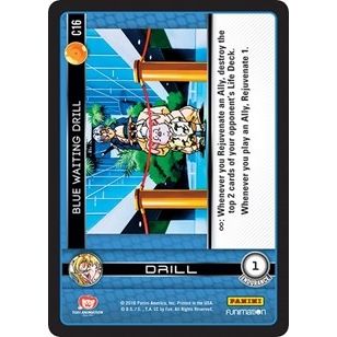 Image for Blue Waiting Drill (C16) (VEN) - Dragon Ball Z TCG