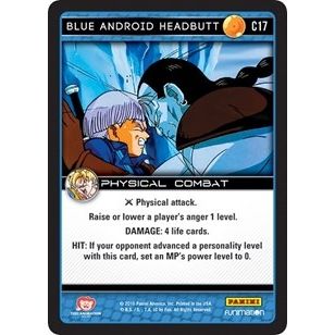 Image for Blue Android Headbutt (C17) (VEN) - Dragon Ball Z TCG