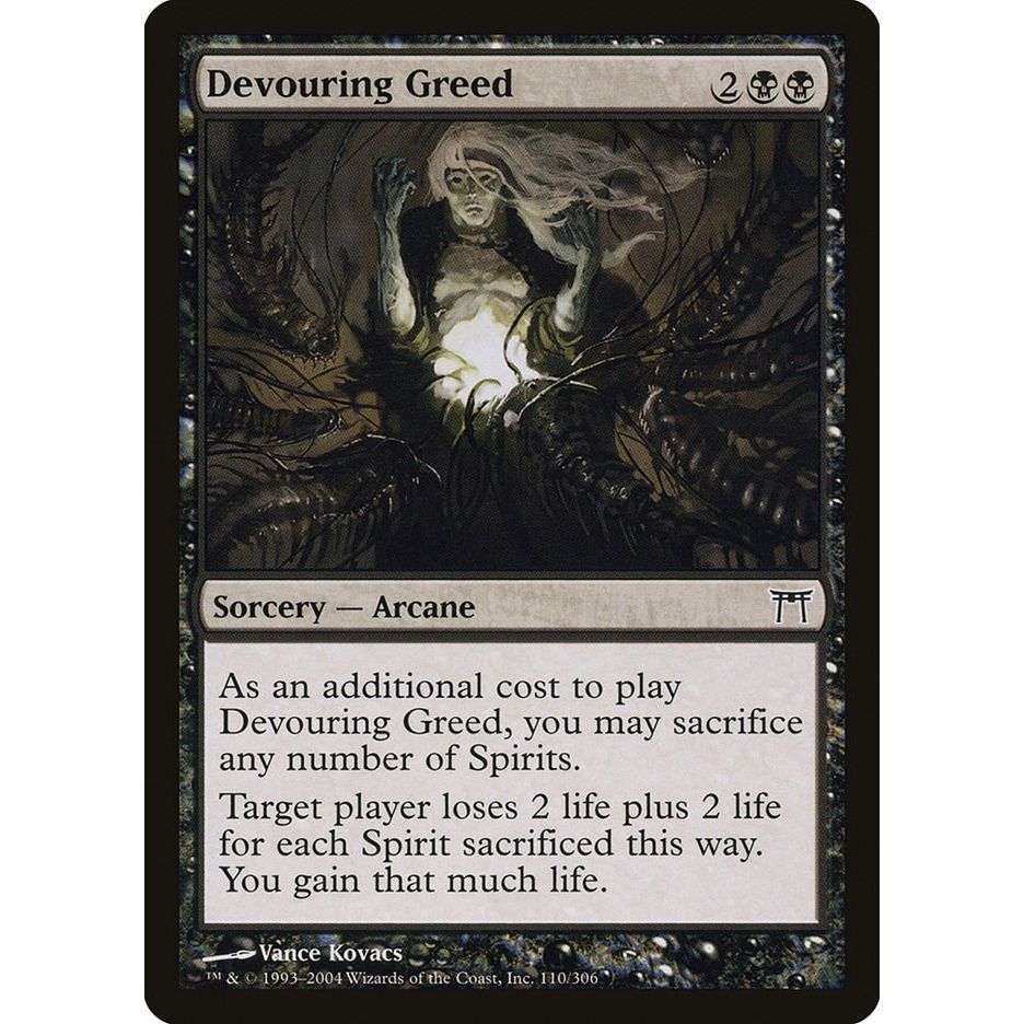 Image for Devouring Greed (110) (CHK) - Magic: The Gathering