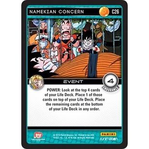 Image for Namekian Concern (C26) (VEN) - Dragon Ball Z TCG