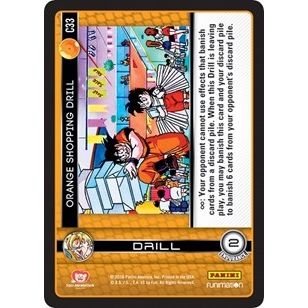 Image for Orange Shopping Drill (C33) (VEN) - Dragon Ball Z TCG