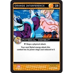 Image for Orange Interference (C39) (VEN) - Dragon Ball Z TCG