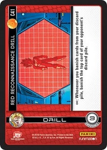 Image for Red Reconnaissance Drill (C41) (VEN) - Dragon Ball Z TCG