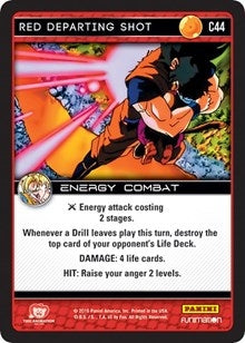 Image for Red Departing Shot (C44) (VEN) - Dragon Ball Z TCG