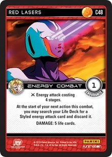 Image for Red Lasers (C48) (VEN) - Dragon Ball Z TCG