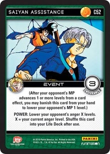 Image for Saiyan Assistance (C52) (VEN) - Dragon Ball Z TCG