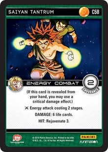 Image for Saiyan Tantrum (C58) (VEN) - Dragon Ball Z TCG