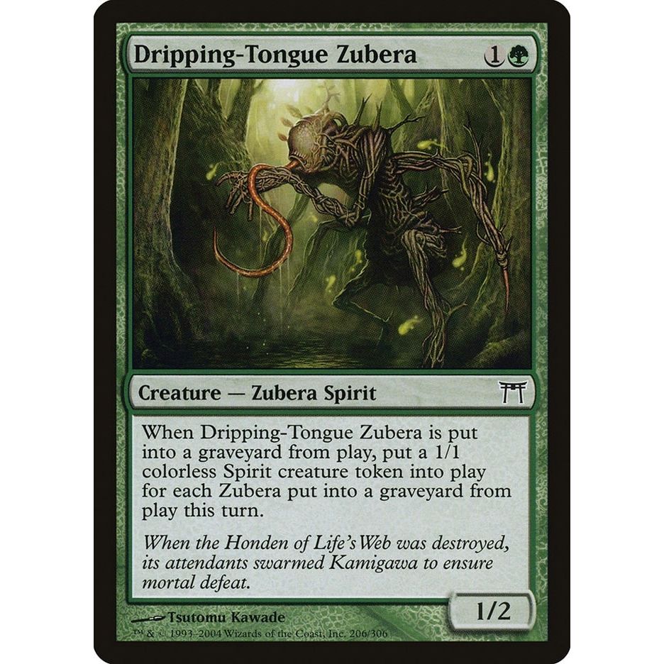 Image for Dripping-Tongue Zubera (206) (CHK) - Magic: The Gathering