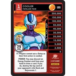 Image for Cooler - Familiar Face (U69) (VEN) - Dragon Ball Z TCG