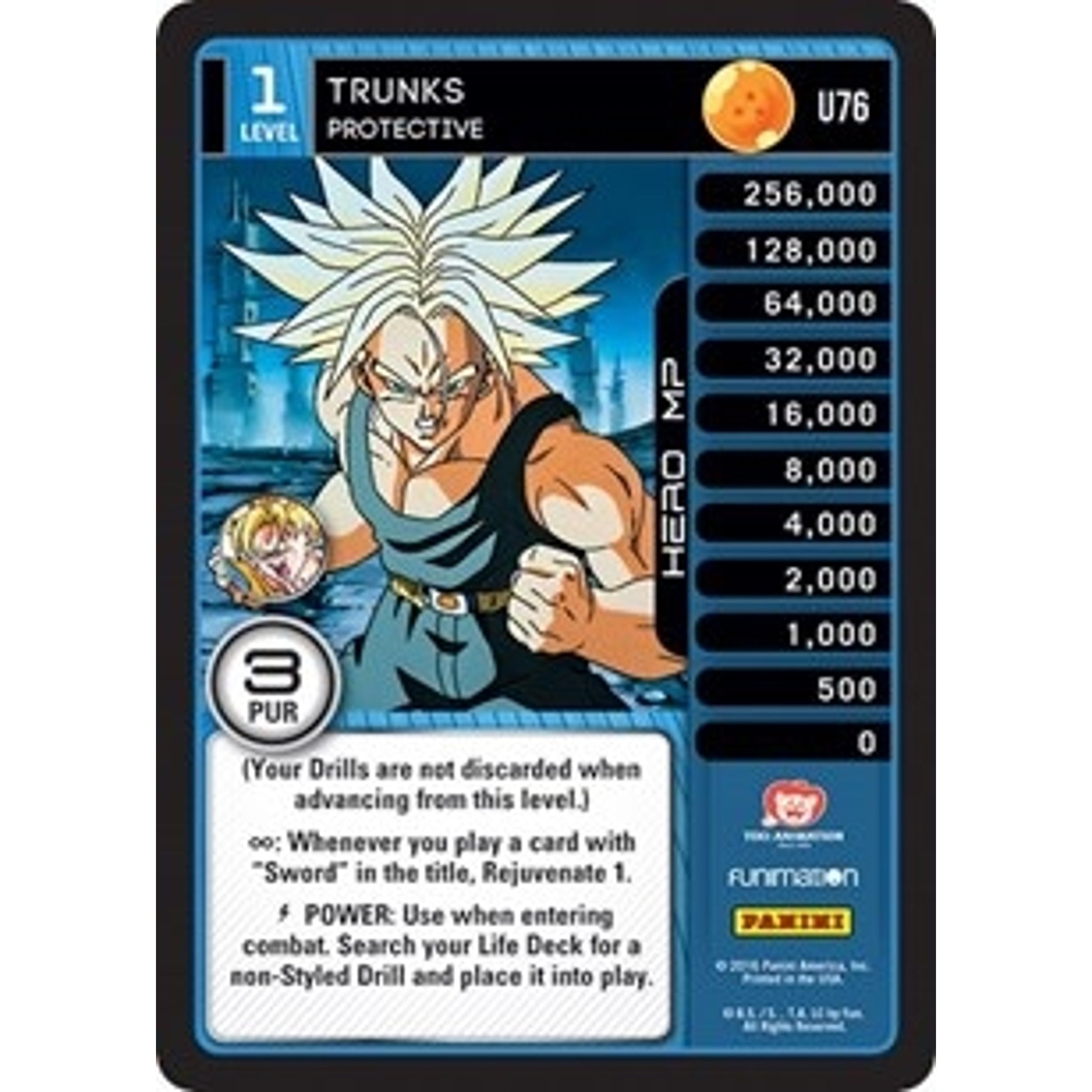 Image for Trunks - Protective (U76) (VEN) - Dragon Ball Z TCG