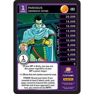 Image for Paragus - Desperate Father (U83) (VEN) - Dragon Ball Z TCG