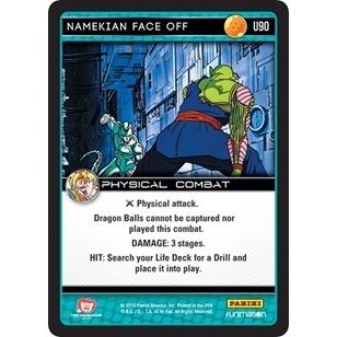 Image for Namekian Face Off (U90) (VEN) - Dragon Ball Z TCG