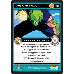 Image for Namekian Salvo (U91) (VEN) - Dragon Ball Z TCG