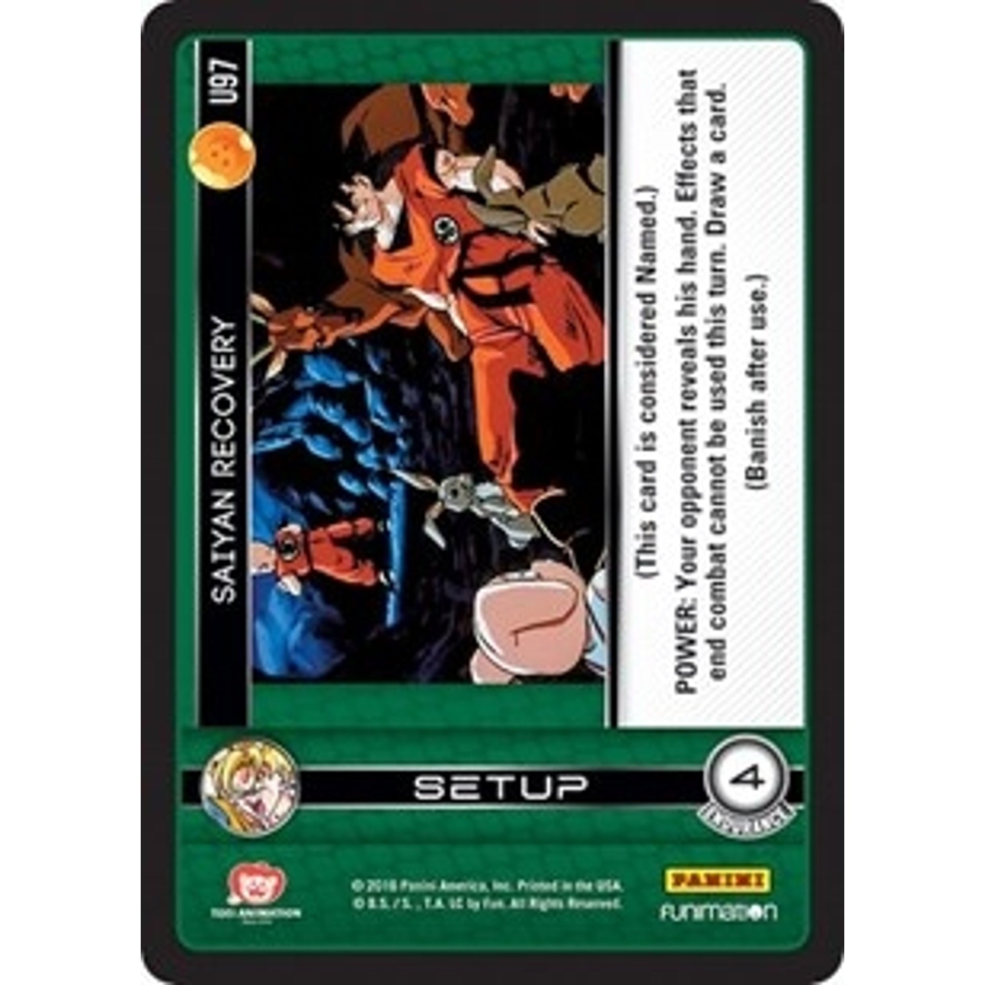 Image for Saiyan Recovery (U97) (VEN) - Dragon Ball Z TCG