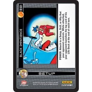 Image for Black Impatience (R101) (VEN) - Dragon Ball Z TCG