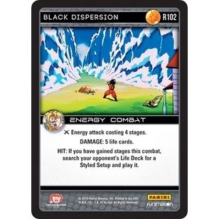 Image for Black Dispersion (R102) (VEN) - Dragon Ball Z TCG