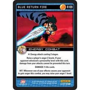 Image for Blue Return Fire (R109) (VEN) - Dragon Ball Z TCG