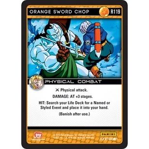 Image for Orange Sword Chop (R119) (VEN) - Dragon Ball Z TCG