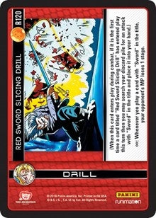Image for Red Sword Slicing Drill (R120) (VEN) - Dragon Ball Z TCG