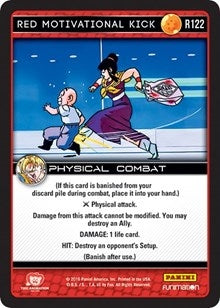 Image for Red Motivational Kick (R122) (VEN) - Dragon Ball Z TCG