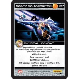 Image for Android Insubordination (R132) (VEN) - Dragon Ball Z TCG