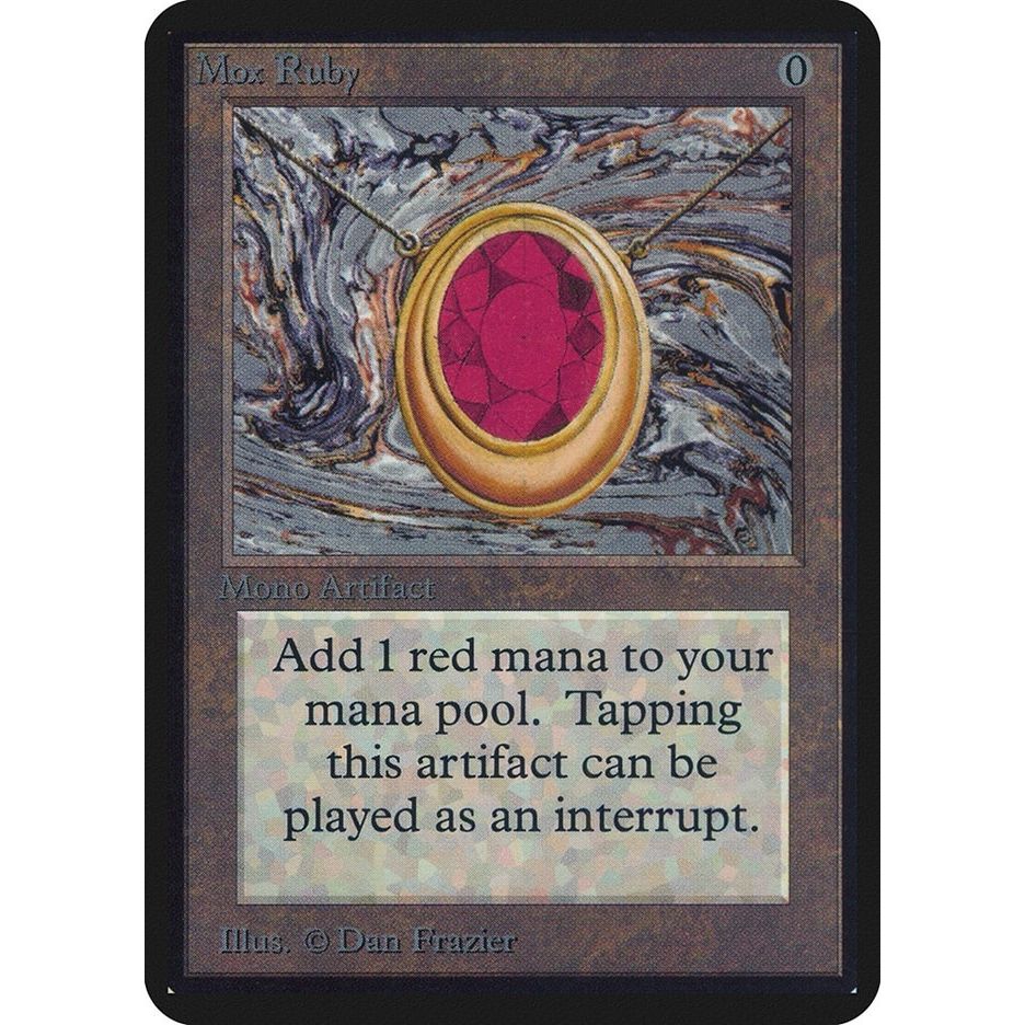 Image for Mox Ruby (LEA) - Magic: The Gathering