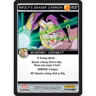 Image for Broly's Eraser Cannon (R137) (VEN) - Dragon Ball Z TCG