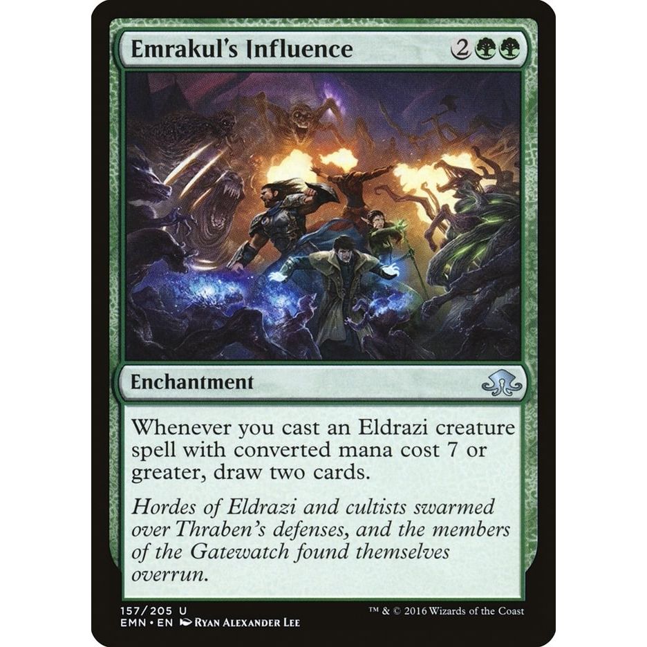 Image for Emrakul's Influence (157) (EMN) - Magic: The Gathering