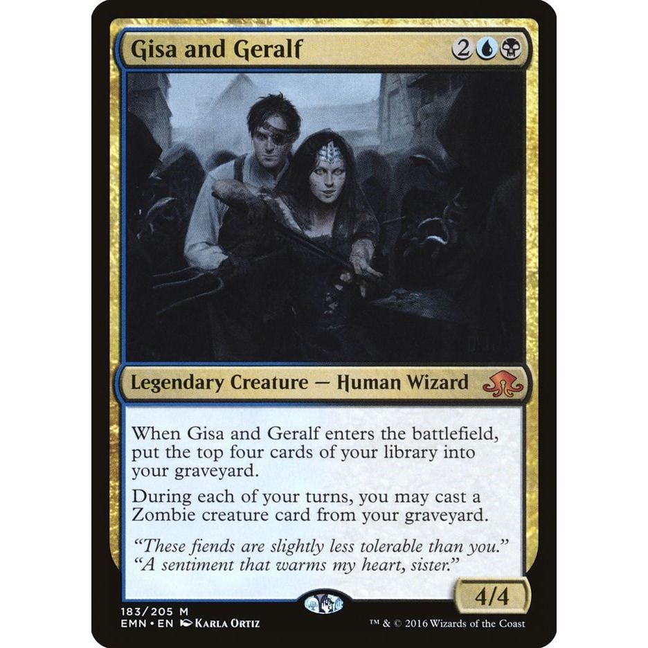 Image for Gisa and Geralf (183) (EMN) - Magic: The Gathering