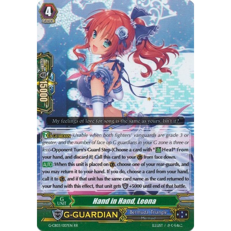 Image for Hand in Hand, Leona (G-CB03/007EN) (G-CB03) - Cardfight Vanguard