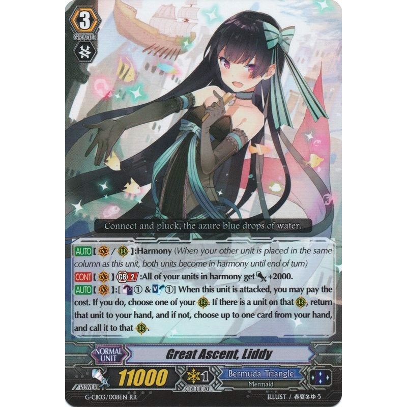Image for Great Ascent, Liddy (G-CB03/008EN) (G-CB03) - Cardfight Vanguard