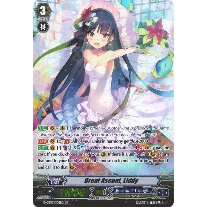 Image for Great Ascent, Liddy (SP) (G-CB03/S08EN) (G-CB03) - Cardfight Vanguard