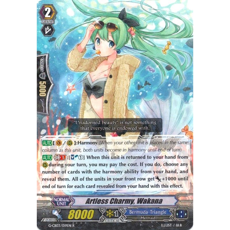 Image for Artless Charmy, Wakana (G-CB03/019EN) (G-CB03) - Cardfight Vanguard