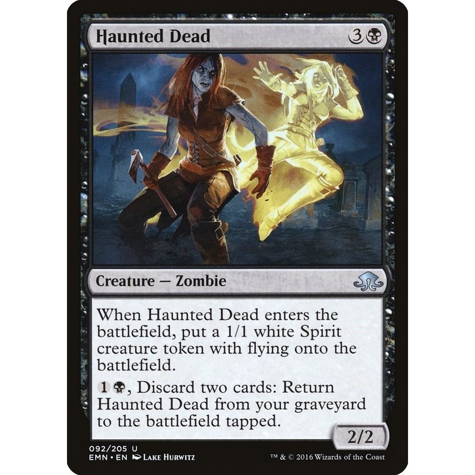 Image for Haunted Dead (92) (EMN) - Magic: The Gathering