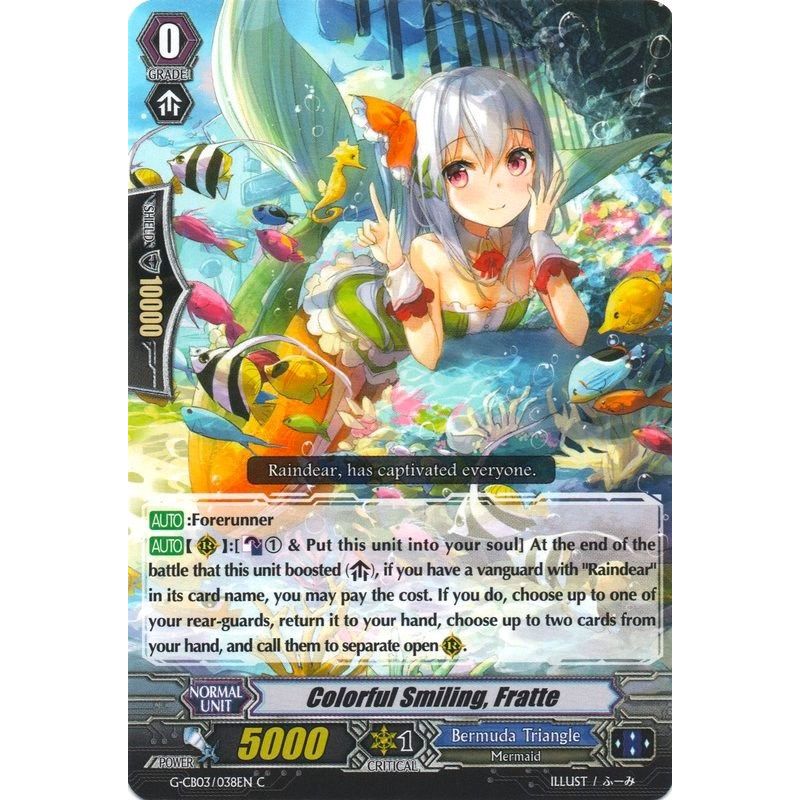 Image for Colorful Smiling, Fratte (G-CB03/038EN) (G-CB03) - Cardfight Vanguard