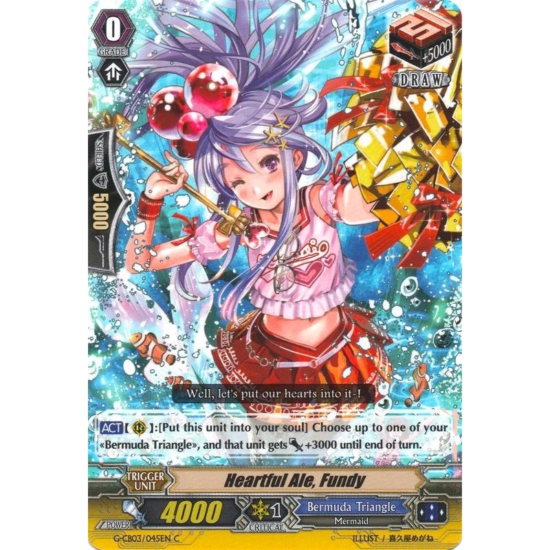 Image for Heartful Ale, Fundy (G-CB03/045EN) (G-CB03) - Cardfight Vanguard