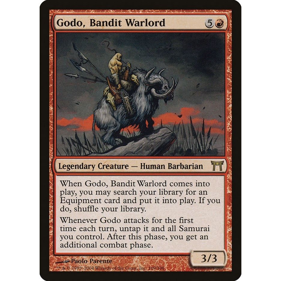 Image for Godo, Bandit Warlord (169) (CHK) - Magic: The Gathering