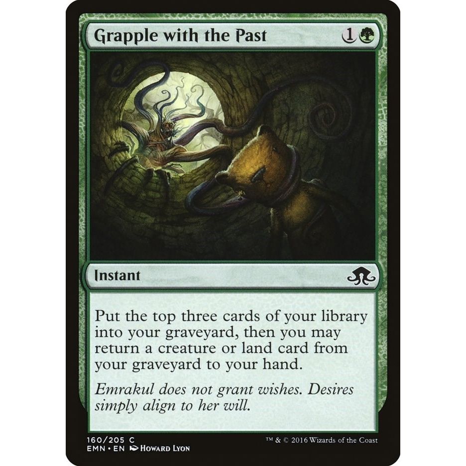 Image for Grapple with the Past (160) (EMN) - Magic: The Gathering