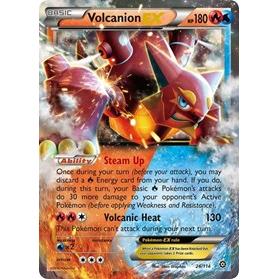 Volcanion EX Pokemon