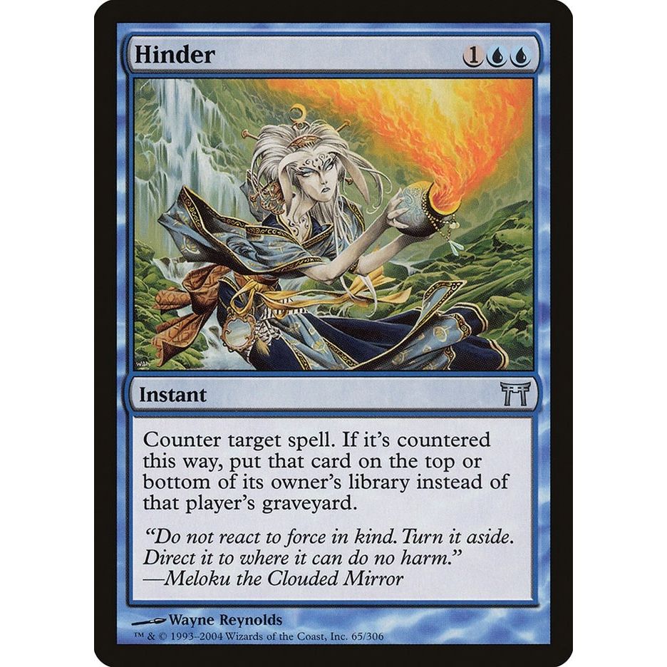 Image for Hinder (65) (CHK) - Magic: The Gathering