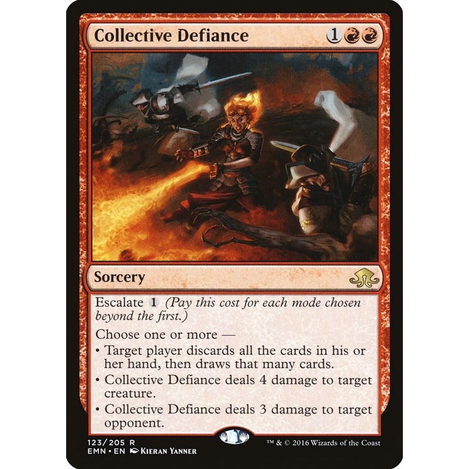 Image for Collective Defiance (123) (EMN) - Magic: The Gathering