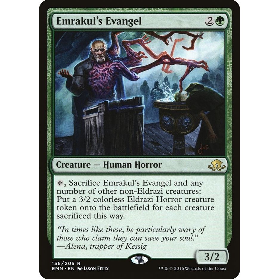 Image for Emrakul's Evangel (156) (EMN) - Magic: The Gathering
