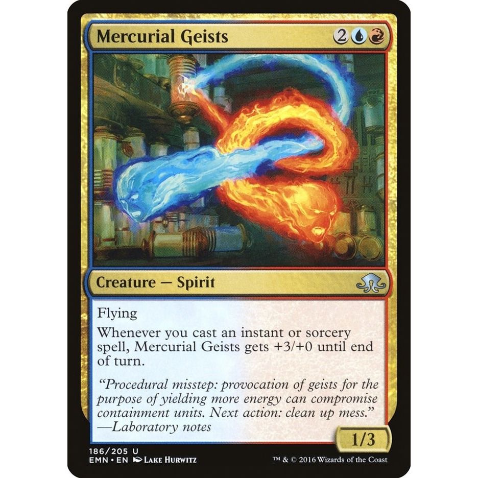 Image for Mercurial Geists (186) (EMN) - Magic: The Gathering