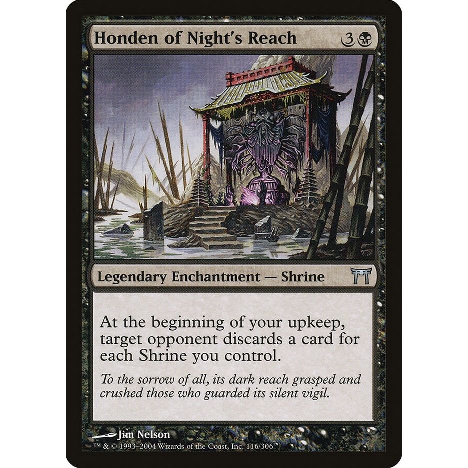 Image for Honden of Night's Reach (116) (CHK) - Magic: The Gathering