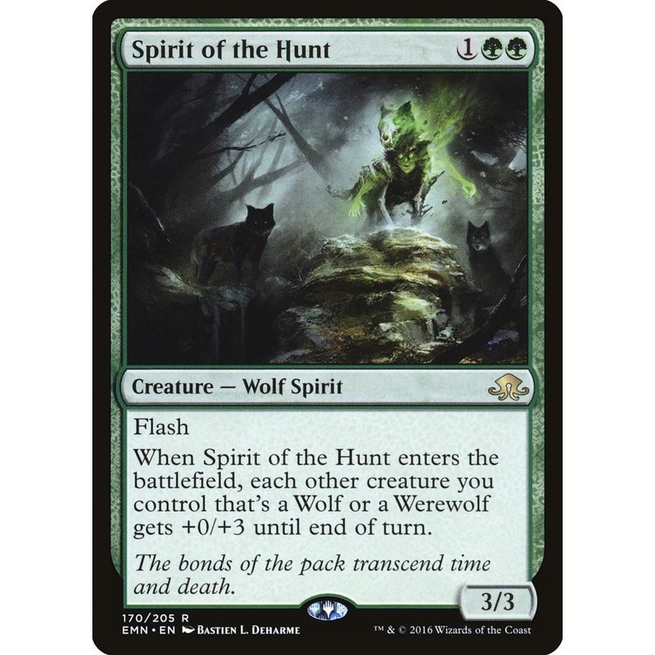 Image for Spirit of the Hunt (170) (EMN) - Magic: The Gathering