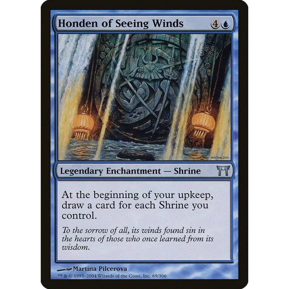 Image for Honden of Seeing Winds (69) (CHK) - Magic: The Gathering