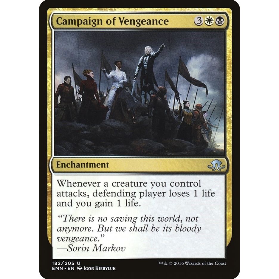 Image for Campaign of Vengeance (182) (EMN) - Magic: The Gathering