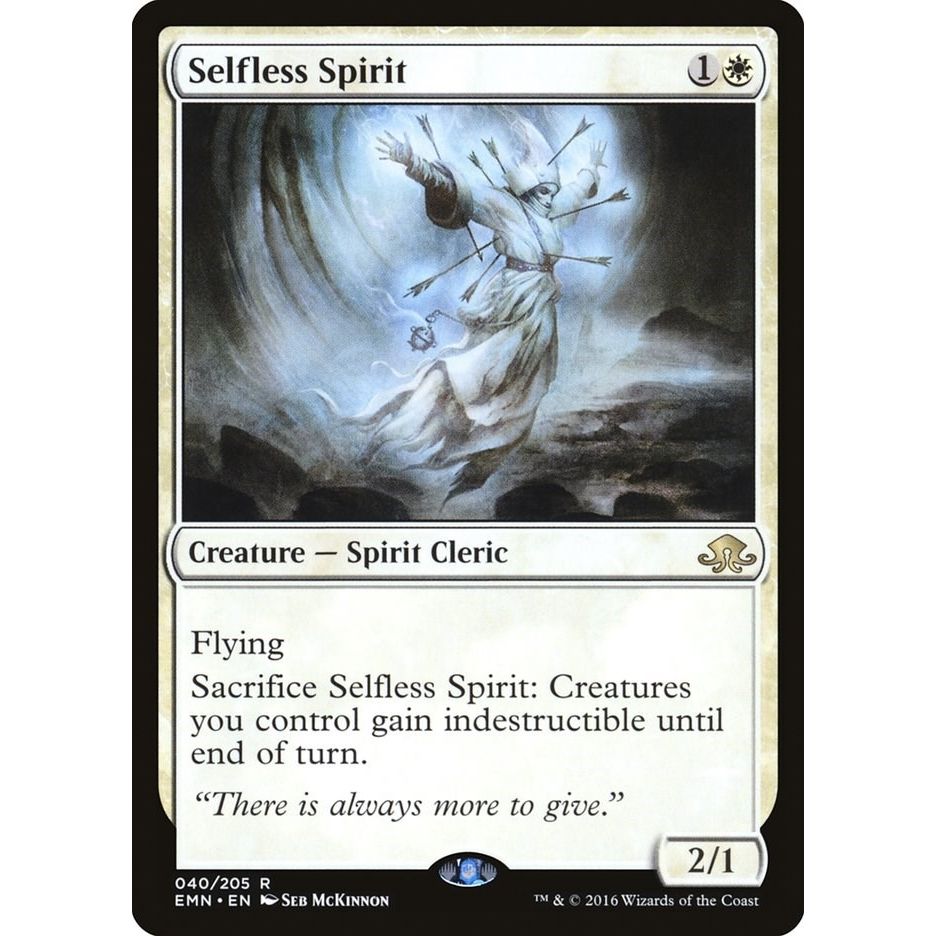 Image for Selfless Spirit (40) (EMN) - Magic: The Gathering