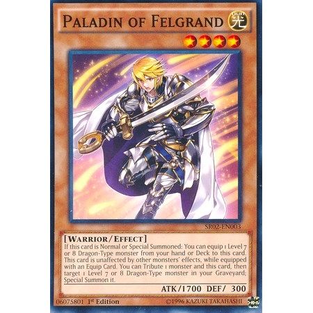 Image for Paladin of Felgrand (SR02-EN003) (SR02) - YuGiOh