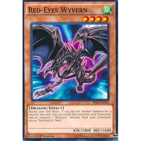 Image for Red-Eyes Wyvern (SR02-EN010) (SR02) - YuGiOh